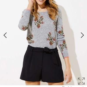 Ann Taylor LOFT Tie Waist Fluid Shorts